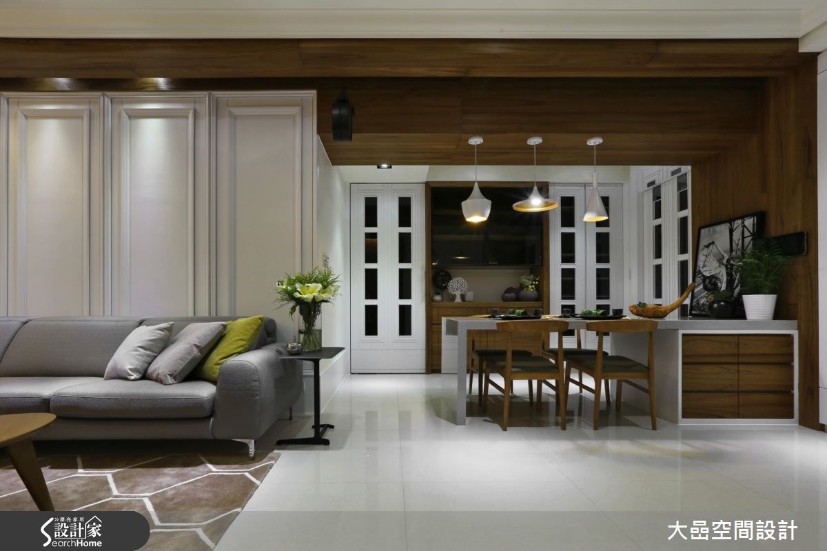 新成屋(5年以下)＿美式風餐廳案例圖片＿大嵒空間設計＿大嵒_14之12