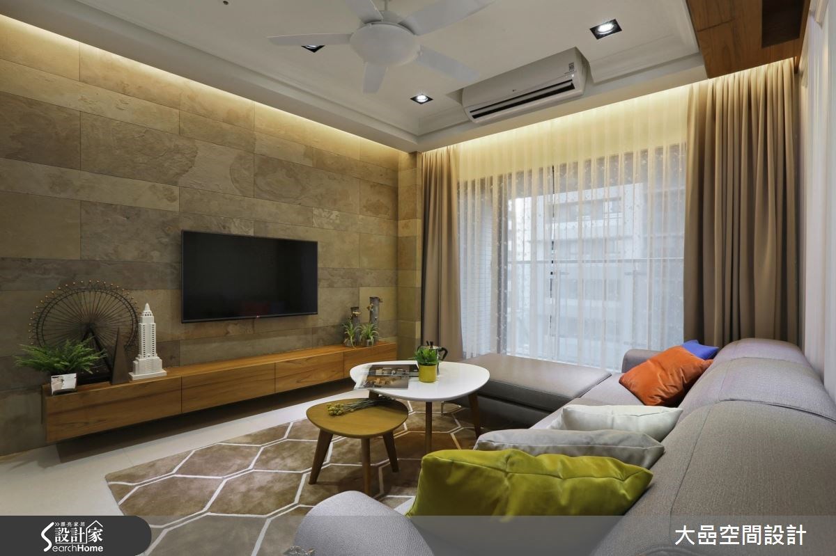 新成屋(5年以下)＿美式風客廳案例圖片＿大嵒空間設計＿大嵒_14之17