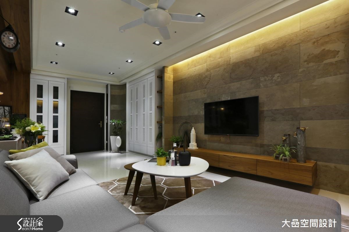 新成屋(5年以下)＿美式風玄關客廳案例圖片＿大嵒空間設計＿大嵒_14之20