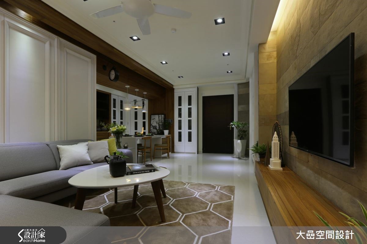 新成屋(5年以下)＿美式風客廳案例圖片＿大嵒空間設計＿大嵒_14之21