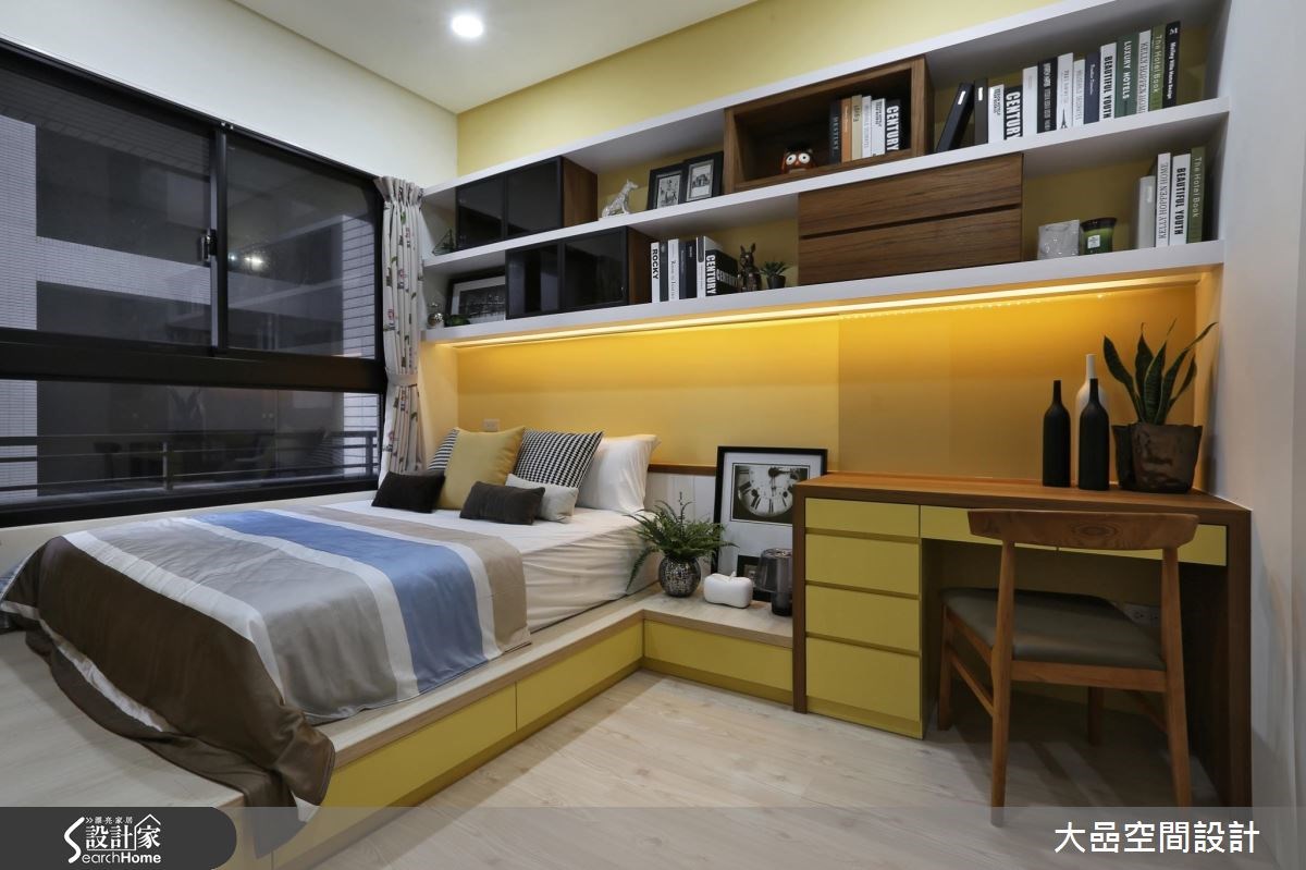 新成屋(5年以下)＿美式風臥室案例圖片＿大嵒空間設計＿大嵒_14之29