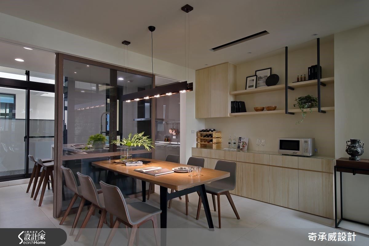 90坪新成屋(5年以下)＿混搭風餐廳案例圖片＿楊允幀空間設計＿楊允幀_07之5