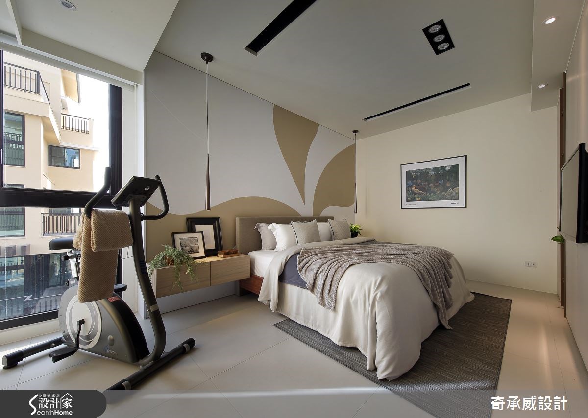 90坪新成屋(5年以下)＿混搭風臥室案例圖片＿楊允幀空間設計＿楊允幀_07之26