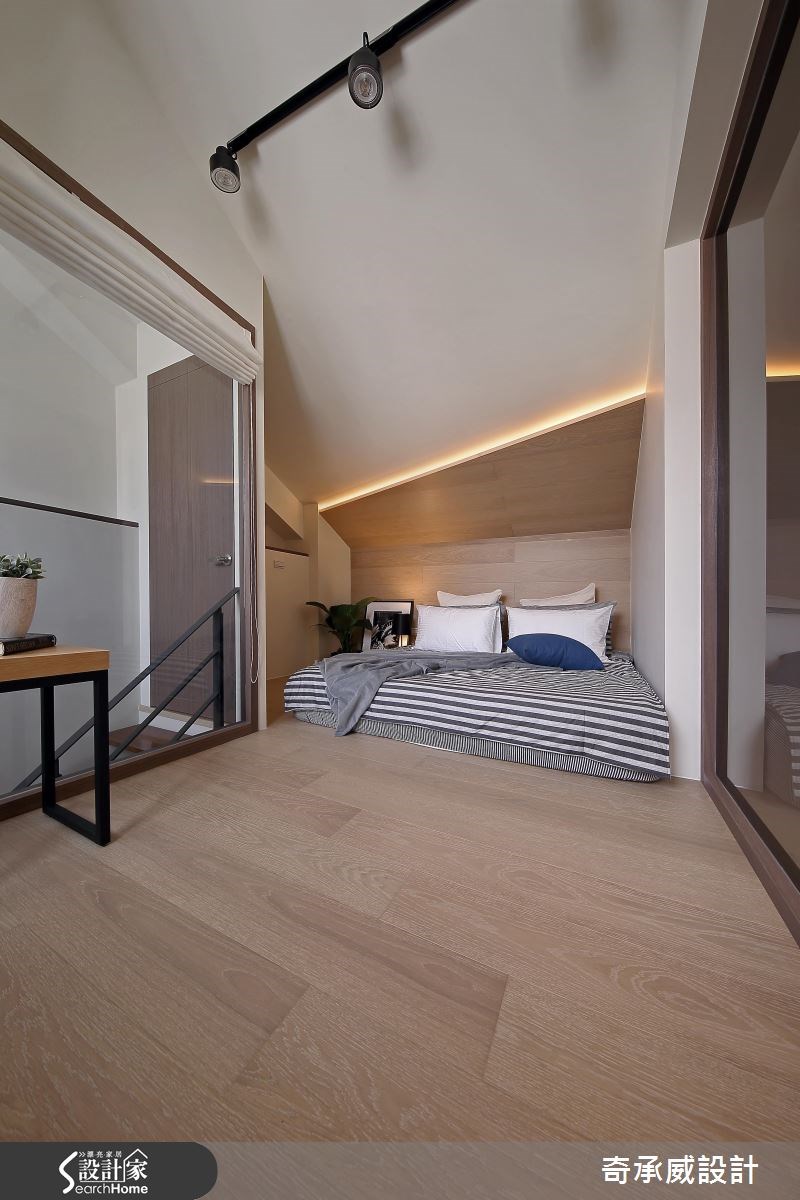 90坪新成屋(5年以下)＿混搭風臥室案例圖片＿楊允幀空間設計＿楊允幀_07之38