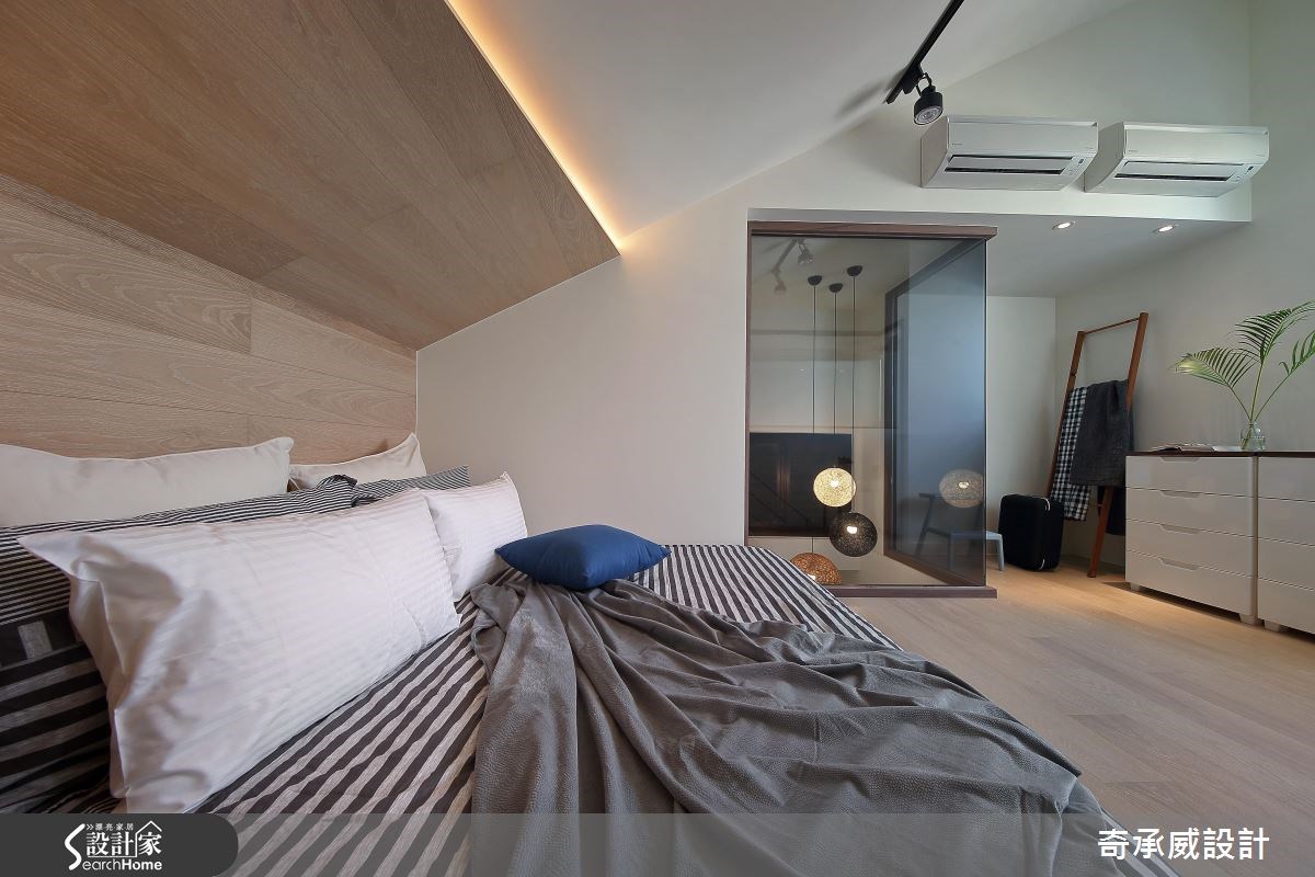 90坪新成屋(5年以下)＿混搭風臥室案例圖片＿楊允幀空間設計＿楊允幀_07之39