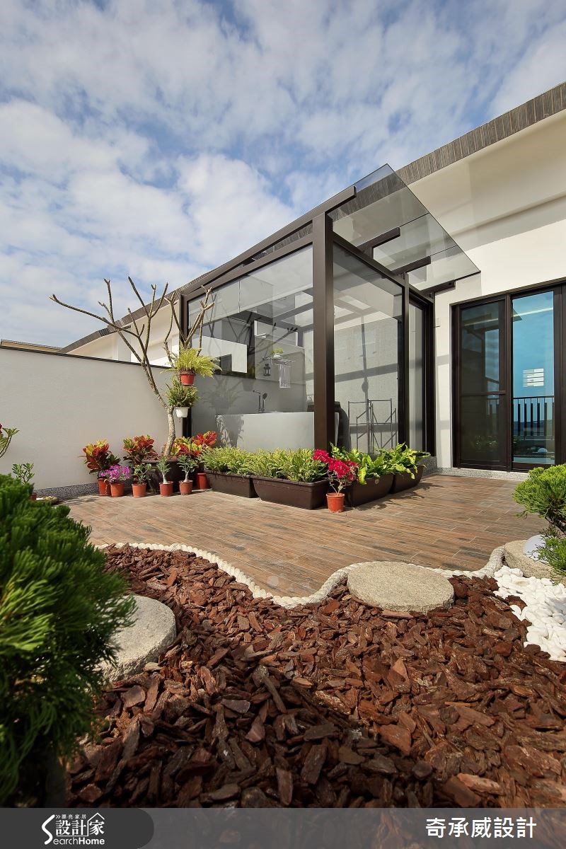 90坪新成屋(5年以下)＿混搭風庭院案例圖片＿楊允幀空間設計＿楊允幀_07之41