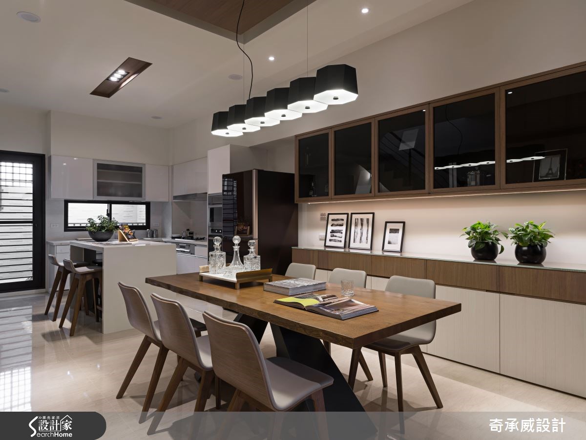 85坪新成屋(5年以下)＿混搭風餐廳案例圖片＿楊允幀空間設計＿楊允幀_10之9