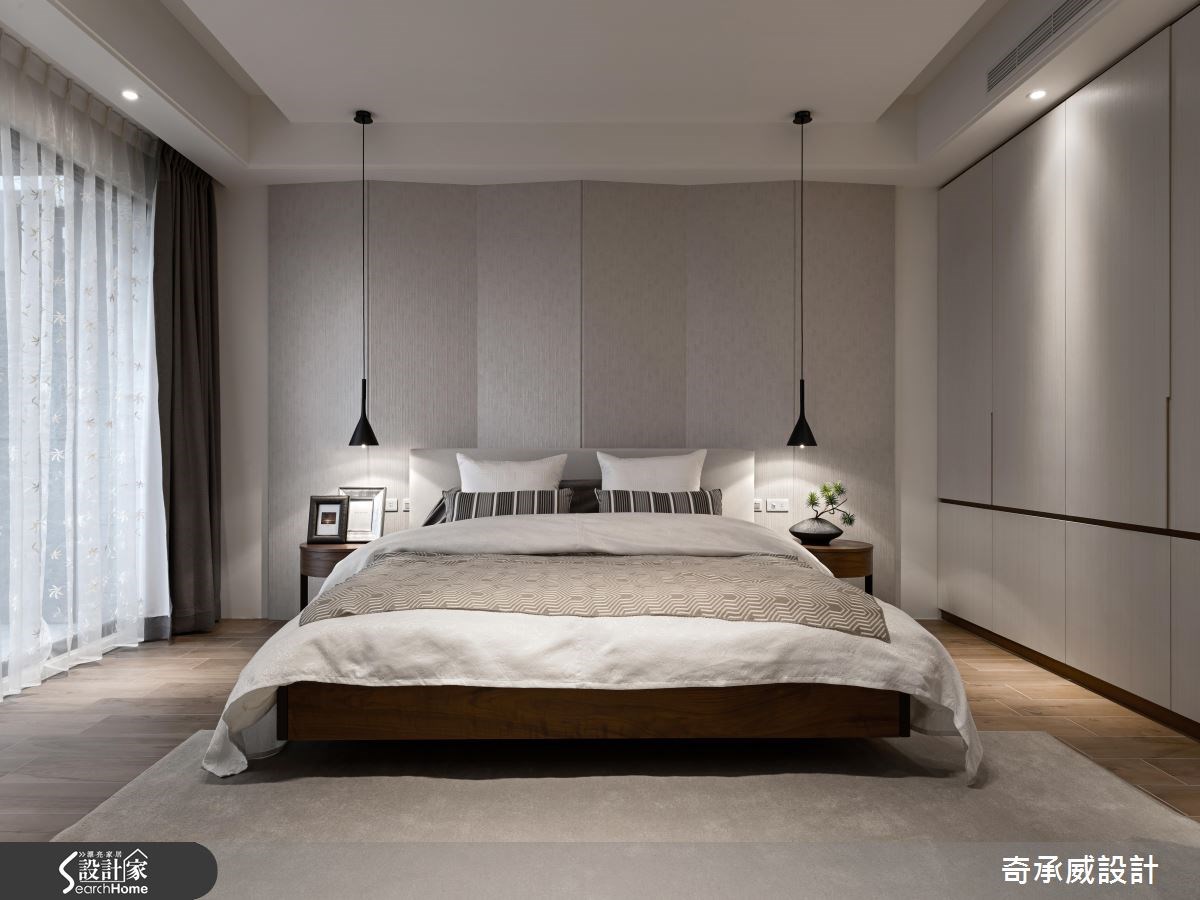 85坪新成屋(5年以下)＿混搭風臥室案例圖片＿楊允幀空間設計＿楊允幀_10之16