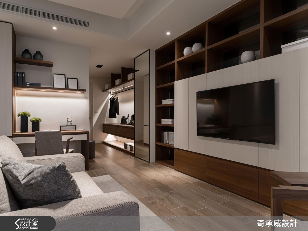 85坪新成屋(5年以下)＿混搭風臥室案例圖片＿楊允幀空間設計＿楊允幀_10之18