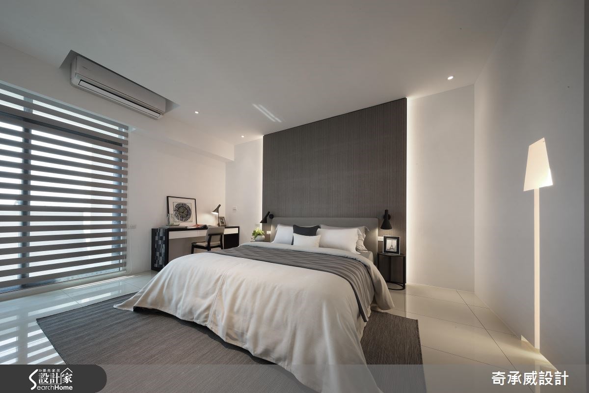 60坪新成屋(5年以下)＿現代風臥室案例圖片＿楊允幀空間設計＿楊允幀_11之16