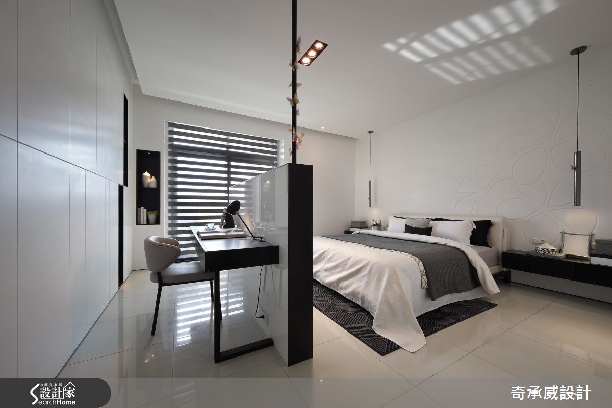 60坪新成屋(5年以下)＿現代風臥室案例圖片＿楊允幀空間設計＿楊允幀_11之20