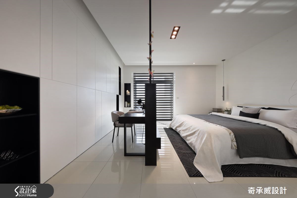 60坪新成屋(5年以下)＿現代風臥室案例圖片＿楊允幀空間設計＿楊允幀_11之21