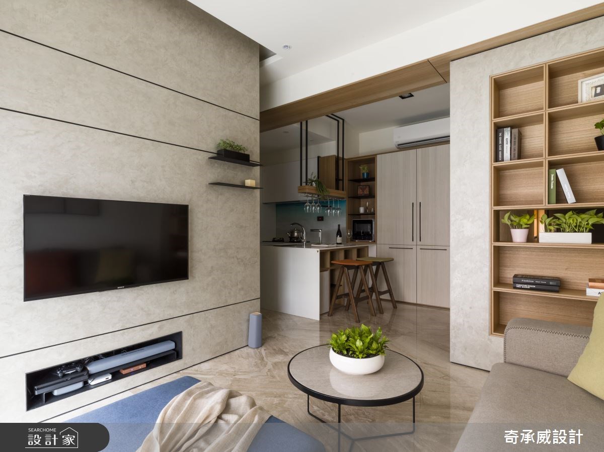 18坪老屋(16~30年)＿混搭風客廳案例圖片＿楊允幀空間設計＿楊允幀_15之12