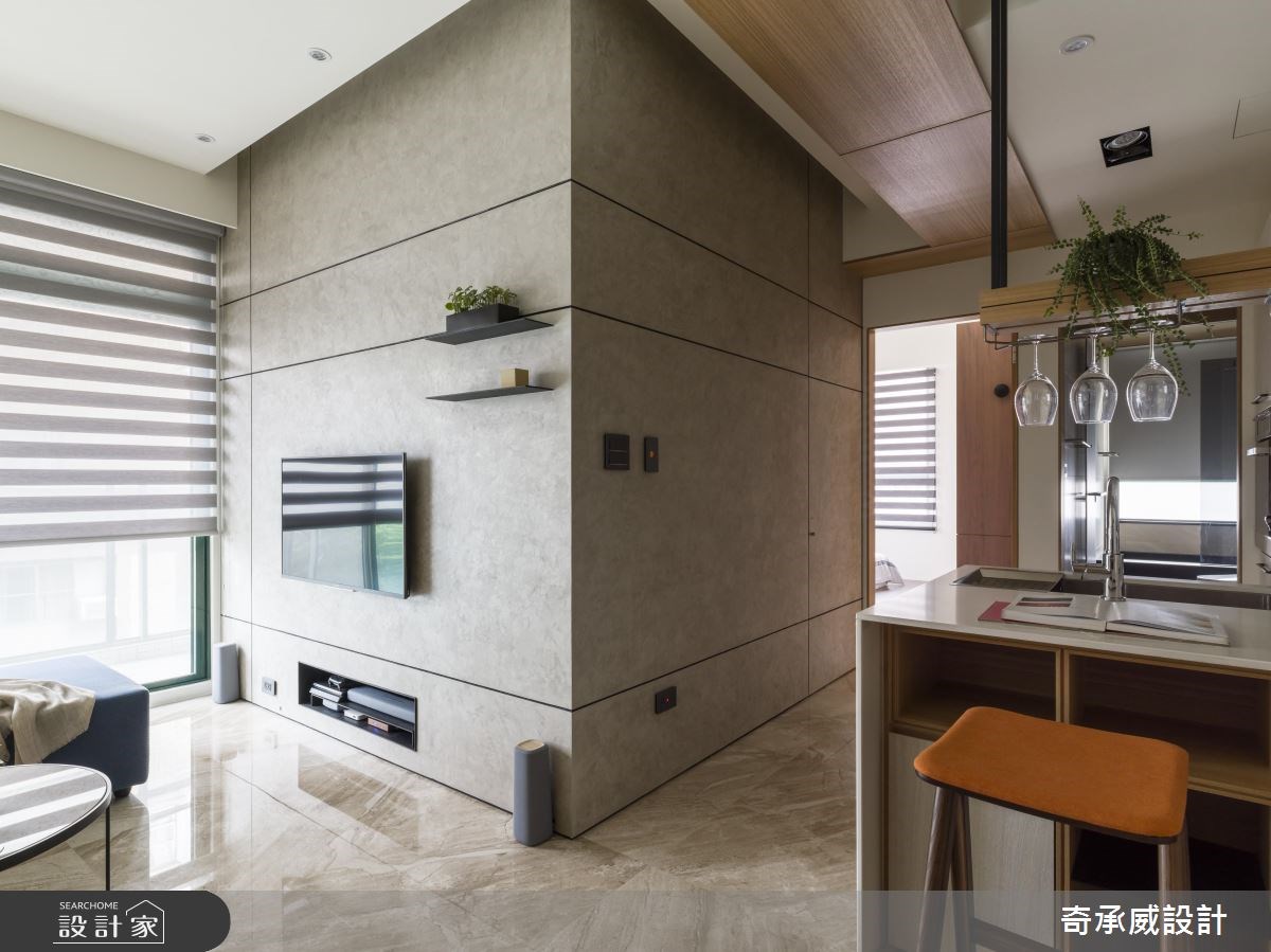 18坪老屋(16~30年)＿混搭風吧檯案例圖片＿楊允幀空間設計＿楊允幀_15之14