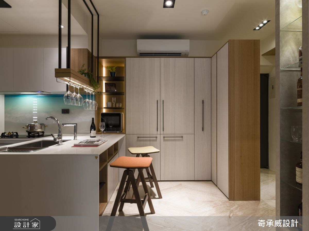 18坪老屋(16~30年)＿混搭風吧檯案例圖片＿楊允幀空間設計＿楊允幀_15之16