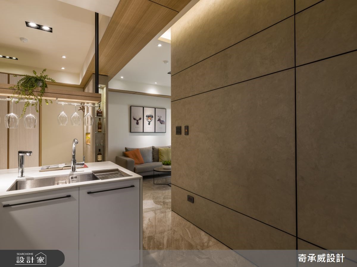 18坪老屋(16~30年)＿混搭風吧檯案例圖片＿楊允幀空間設計＿楊允幀_15之18