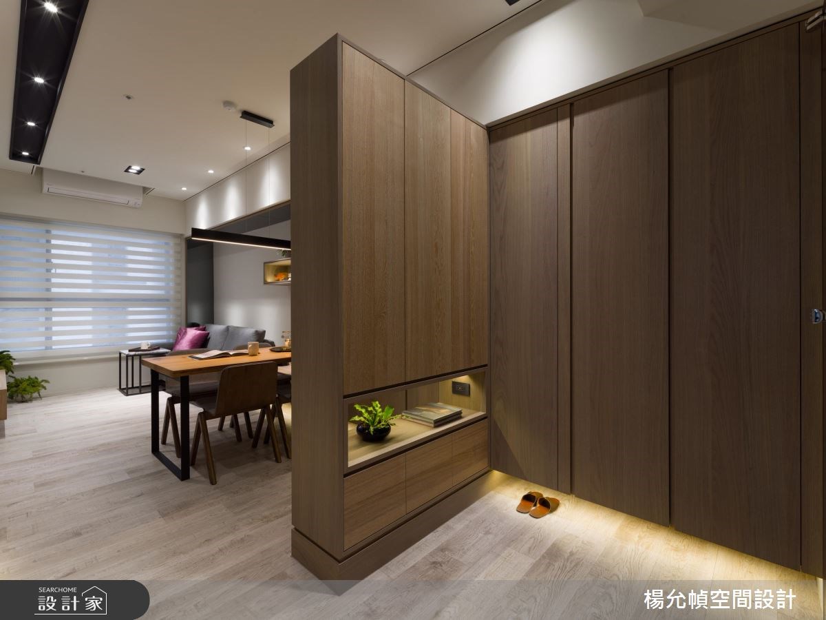 18坪新成屋(5年以下)＿混搭風玄關案例圖片＿楊允幀空間設計＿楊允幀_16之3728