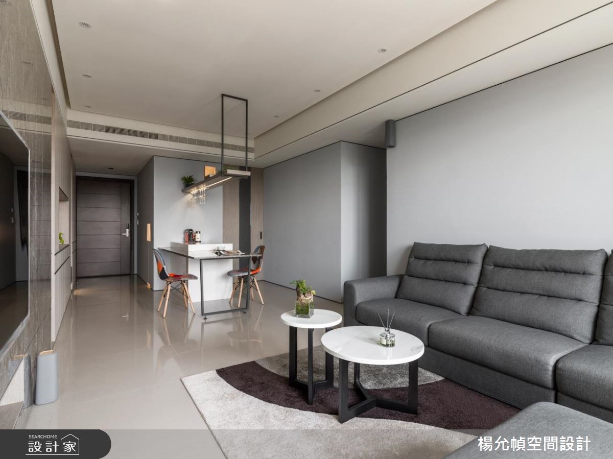 25坪新成屋(5年以下)＿現代風客廳案例圖片＿楊允幀空間設計＿楊允幀_18之11