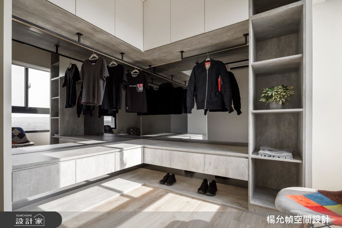 25坪新成屋(5年以下)＿現代風更衣間案例圖片＿楊允幀空間設計＿楊允幀_18之20