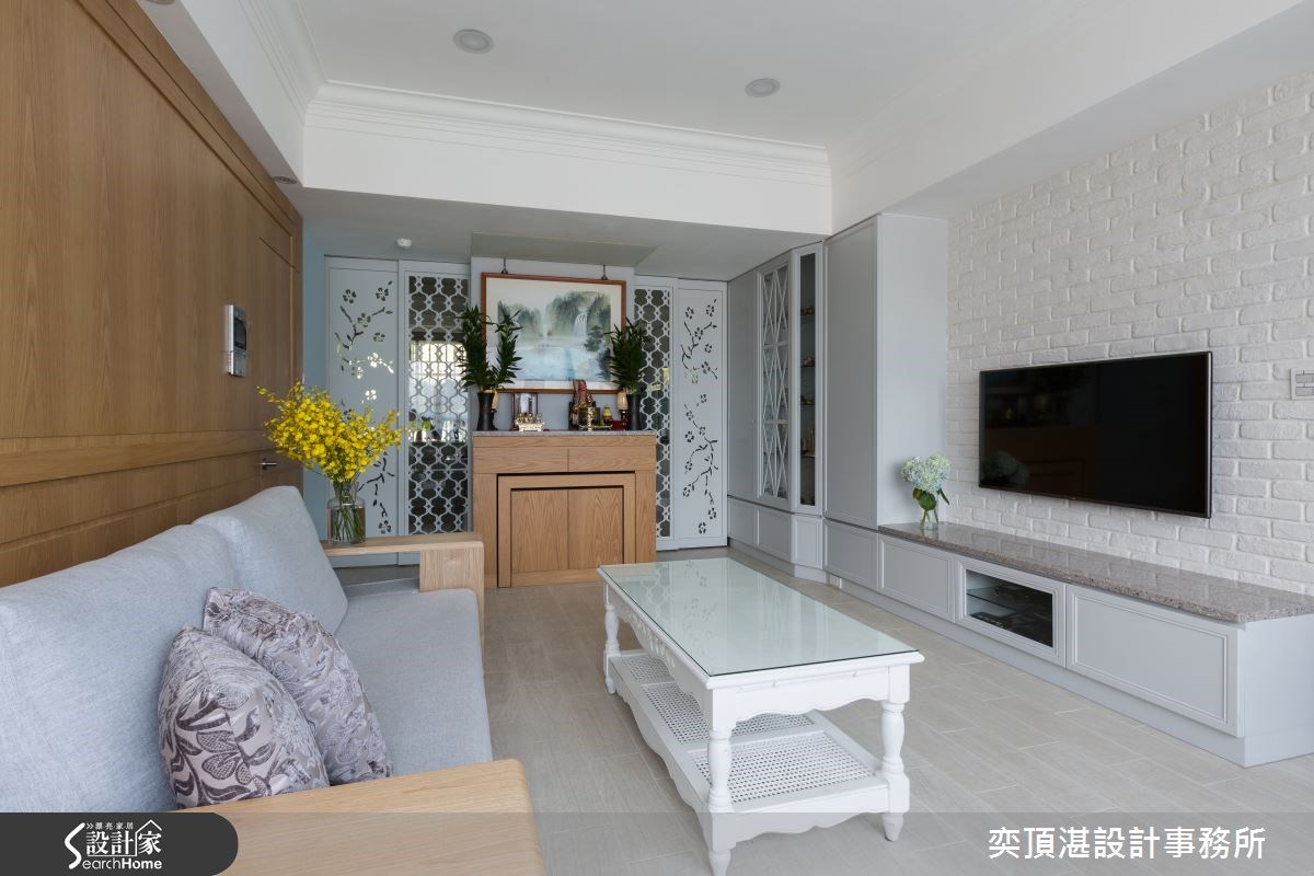 24坪新成屋(5年以下)＿美式風案例圖片＿奕頂湛設計事務所＿奕頂湛_01之5