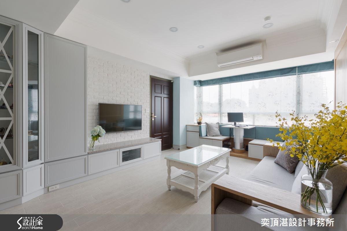 24坪新成屋(5年以下)＿美式風案例圖片＿奕頂湛設計事務所＿奕頂湛_01之1