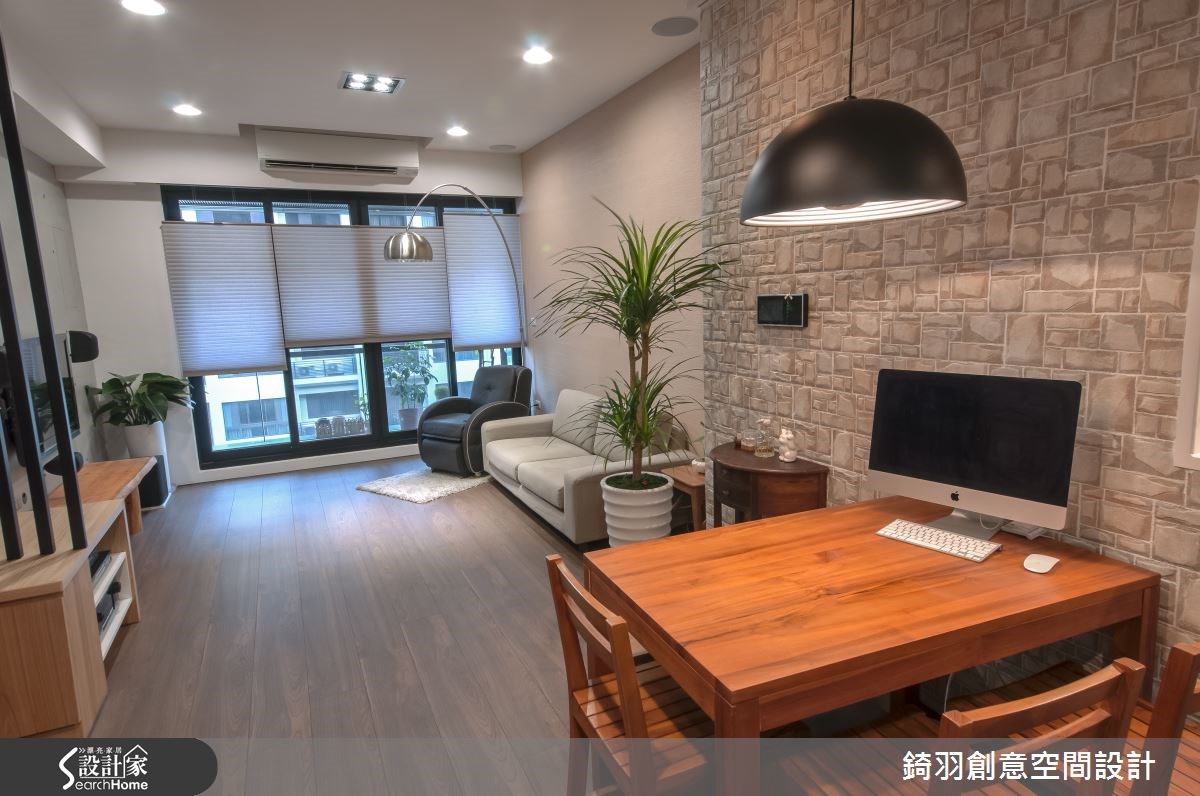 25坪新成屋(5年以下)＿簡約風案例圖片＿錡羽創意空間設計＿錡羽_01之3