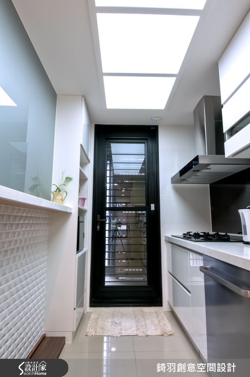 25坪新成屋(5年以下)＿簡約風廚房案例圖片＿錡羽創意空間設計＿錡羽_01之7