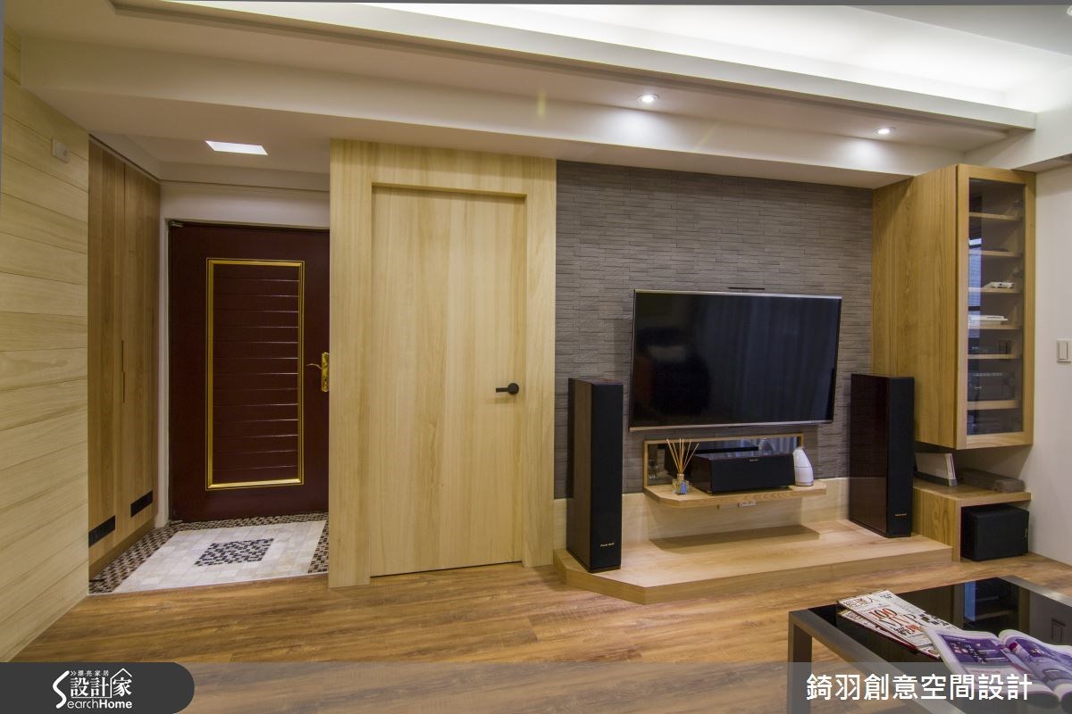 30坪中古屋(5~15年)＿北歐風玄關客廳案例圖片＿錡羽創意空間設計＿錡羽_03之2