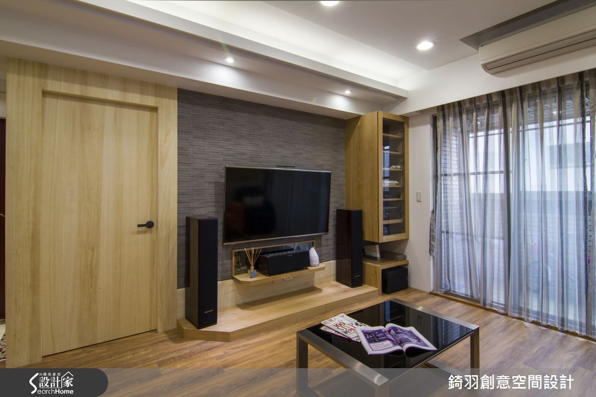 30坪中古屋(5~15年)＿北歐風客廳案例圖片＿錡羽創意空間設計＿錡羽_03之5