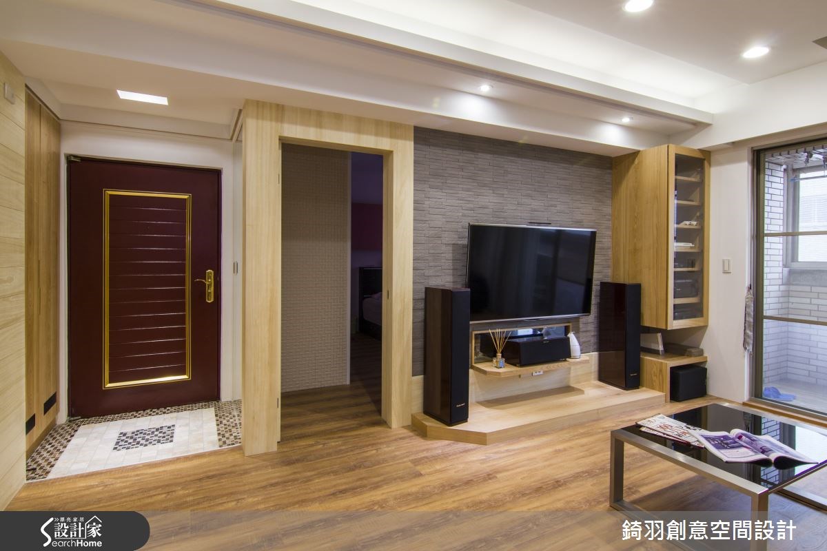 30坪中古屋(5~15年)＿北歐風玄關客廳案例圖片＿錡羽創意空間設計＿錡羽_03之6