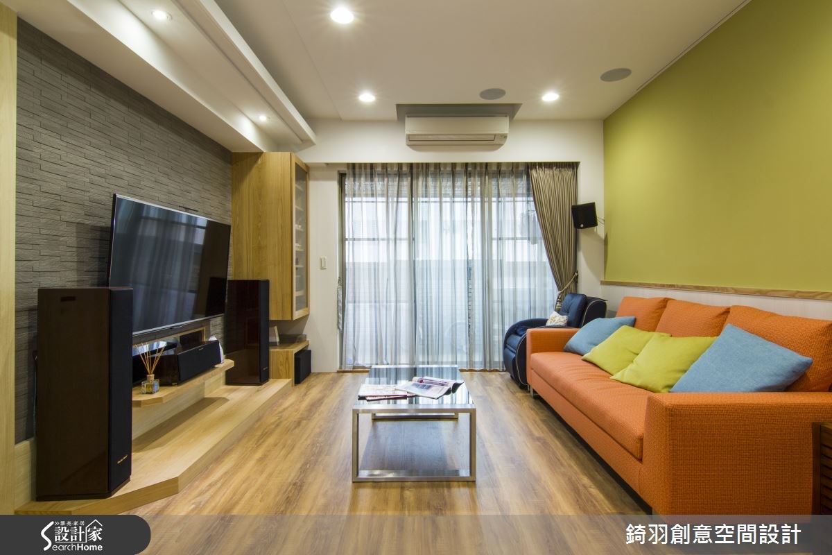 30坪中古屋(5~15年)＿北歐風客廳案例圖片＿錡羽創意空間設計＿錡羽_03之8
