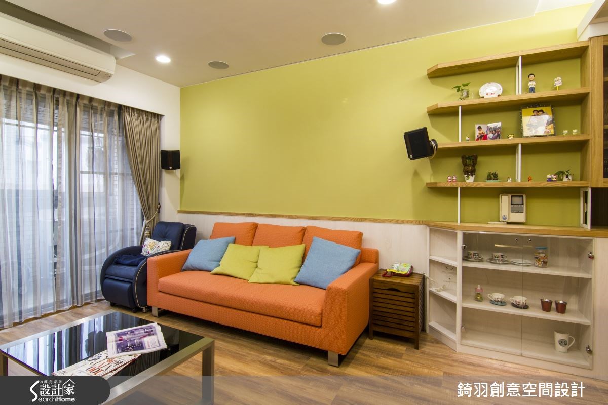 30坪中古屋(5~15年)＿北歐風客廳案例圖片＿錡羽創意空間設計＿錡羽_03之10