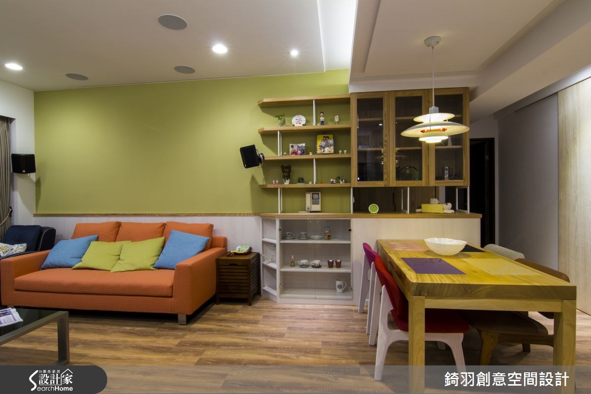 30坪中古屋(5~15年)＿北歐風客廳餐廳案例圖片＿錡羽創意空間設計＿錡羽_03之11