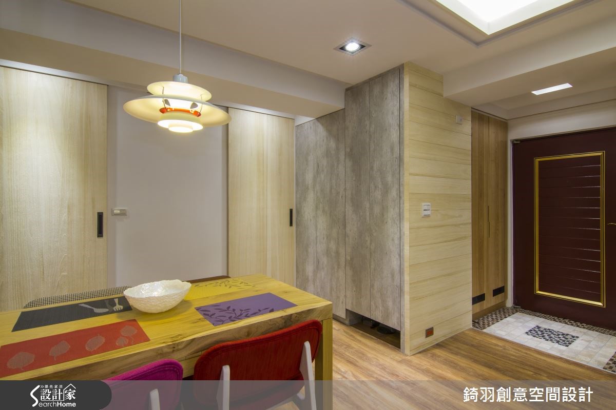 30坪中古屋(5~15年)＿北歐風玄關餐廳案例圖片＿錡羽創意空間設計＿錡羽_03之17