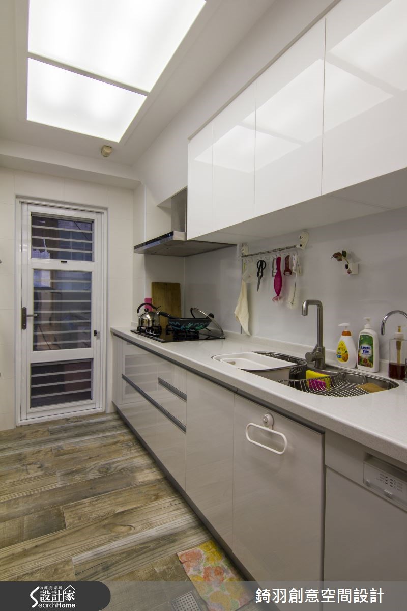 30坪中古屋(5~15年)＿北歐風廚房案例圖片＿錡羽創意空間設計＿錡羽_03之22
