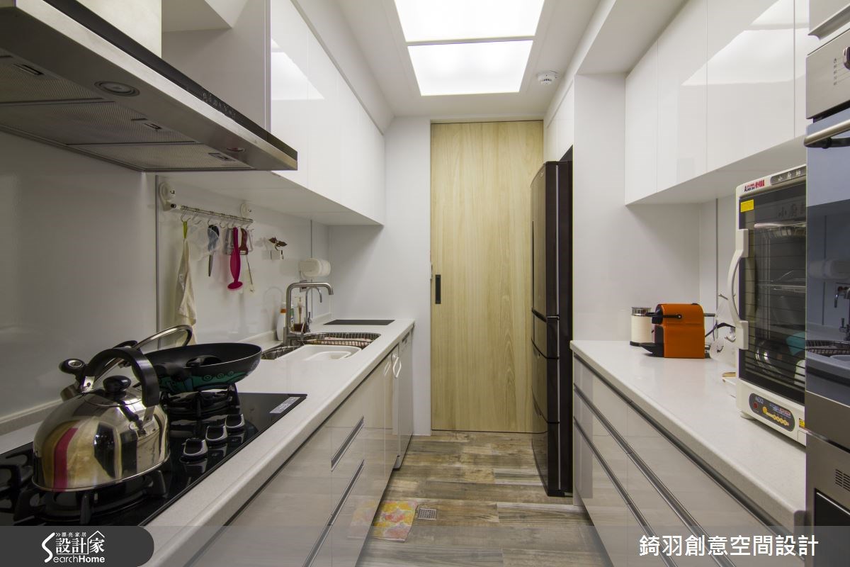 30坪中古屋(5~15年)＿北歐風廚房案例圖片＿錡羽創意空間設計＿錡羽_03之24