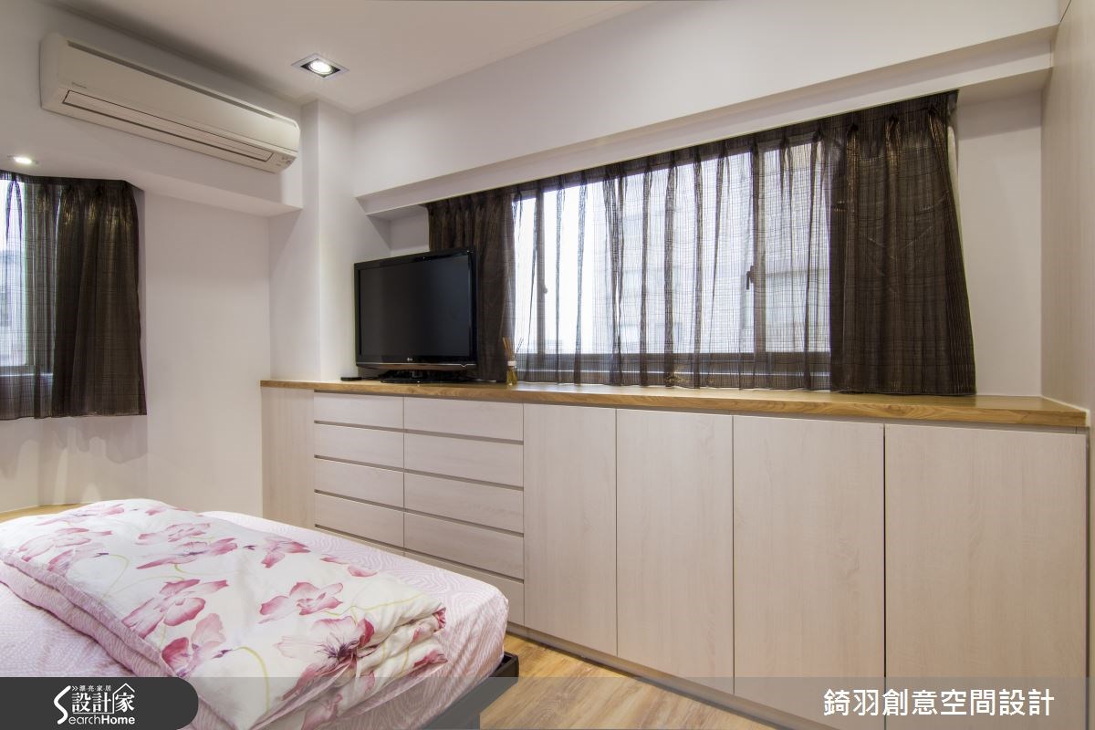 30坪中古屋(5~15年)＿北歐風臥室案例圖片＿錡羽創意空間設計＿錡羽_03之30