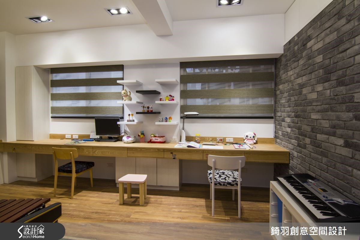 30坪中古屋(5~15年)＿北歐風書房案例圖片＿錡羽創意空間設計＿錡羽_03之44