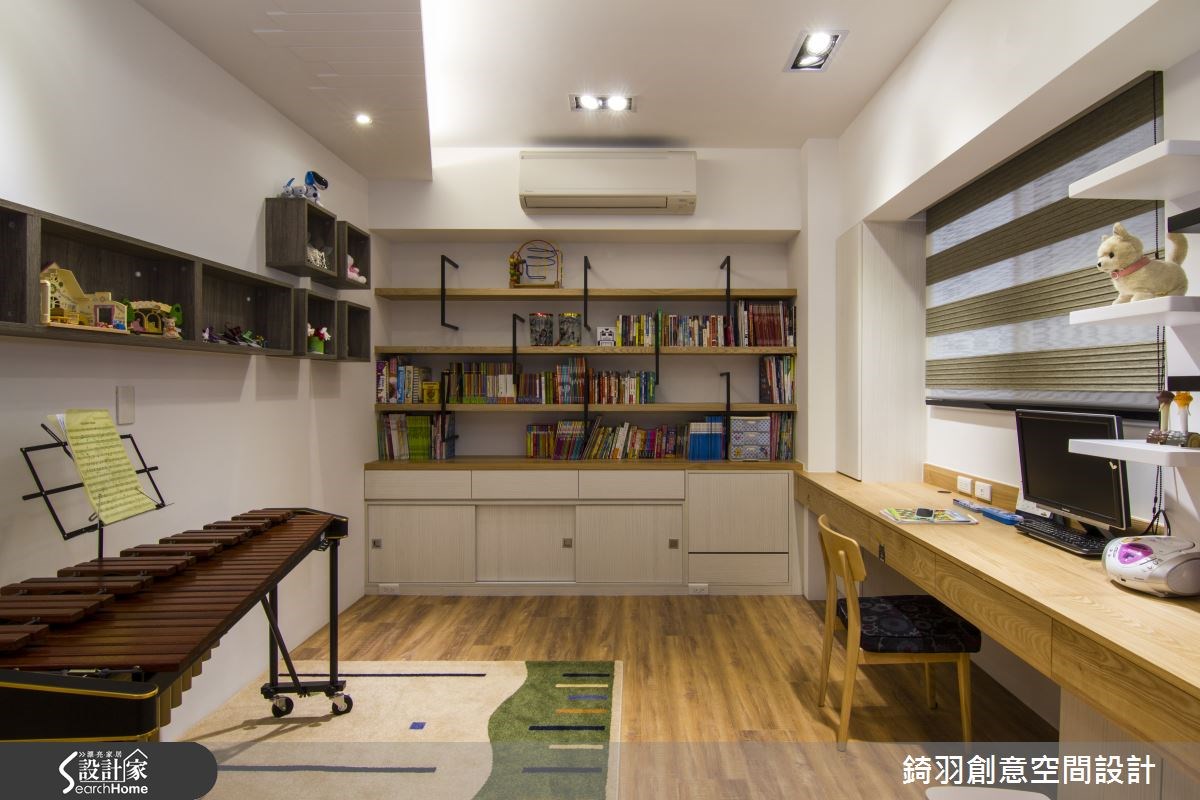 30坪中古屋(5~15年)＿北歐風書房案例圖片＿錡羽創意空間設計＿錡羽_03之46