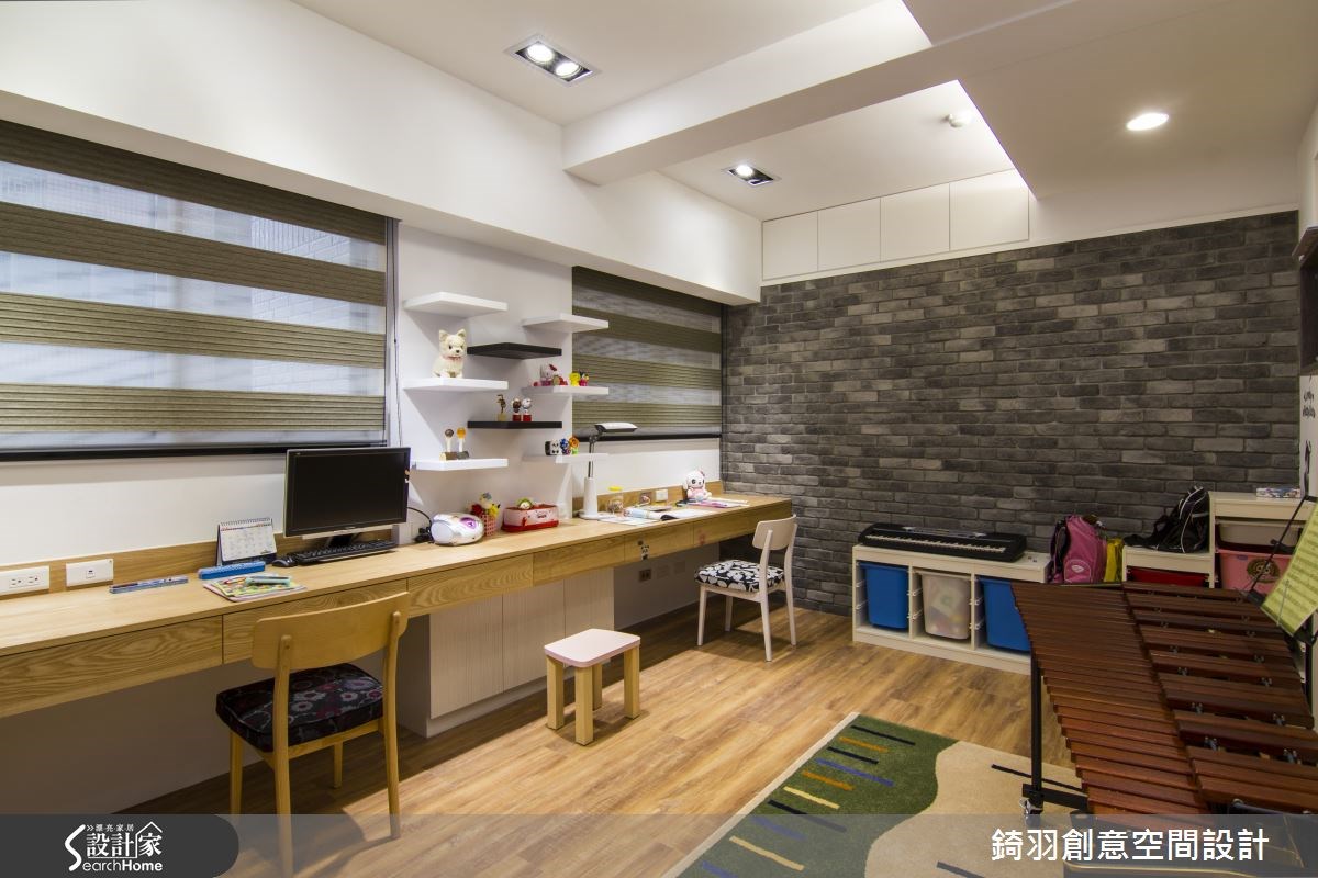 30坪中古屋(5~15年)＿北歐風書房案例圖片＿錡羽創意空間設計＿錡羽_03之49