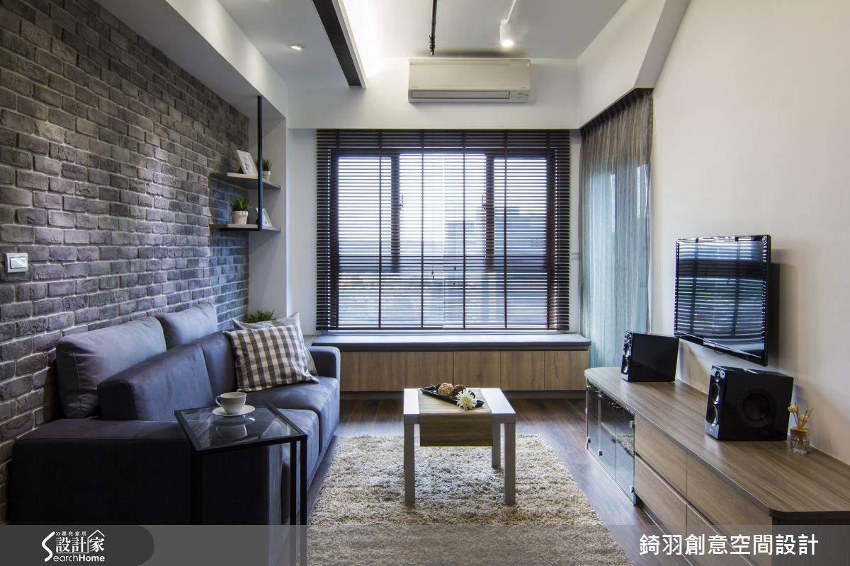 16坪新成屋(5年以下)＿簡約風客廳案例圖片＿錡羽創意空間設計＿錡羽_05之3