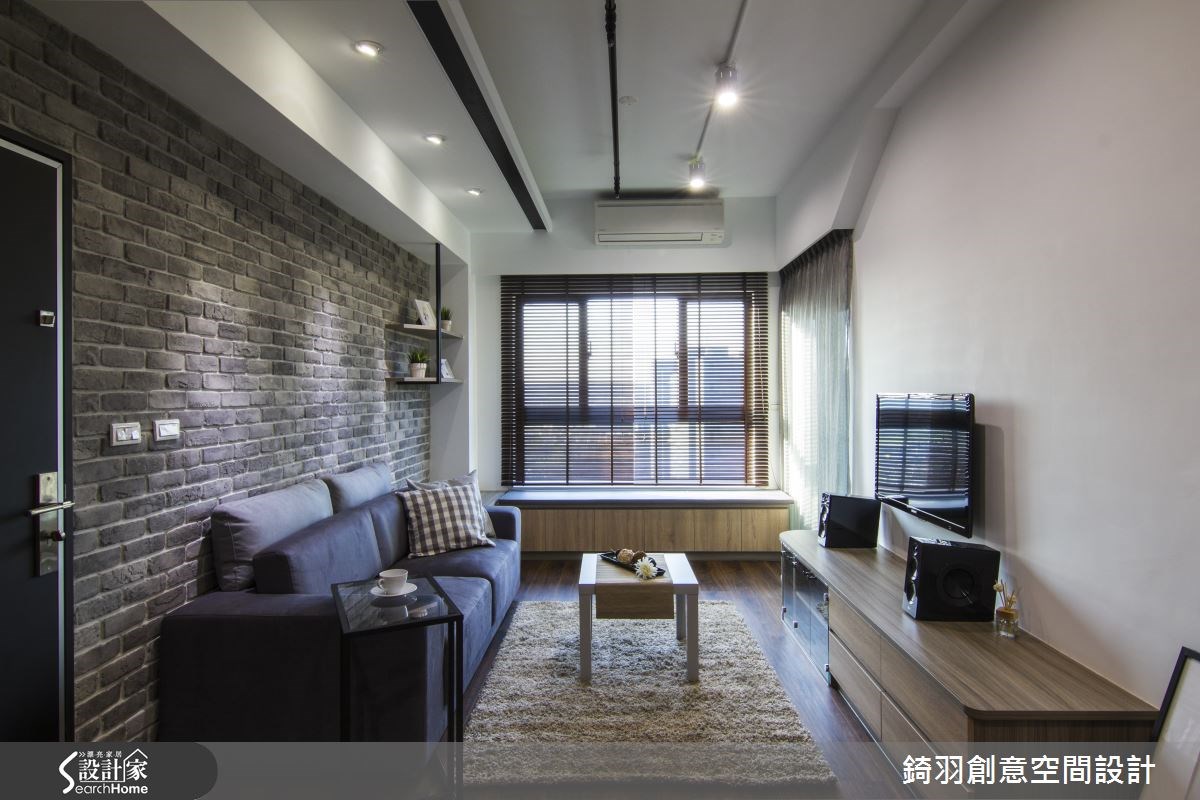16坪新成屋(5年以下)＿簡約風客廳案例圖片＿錡羽創意空間設計＿錡羽_05之8