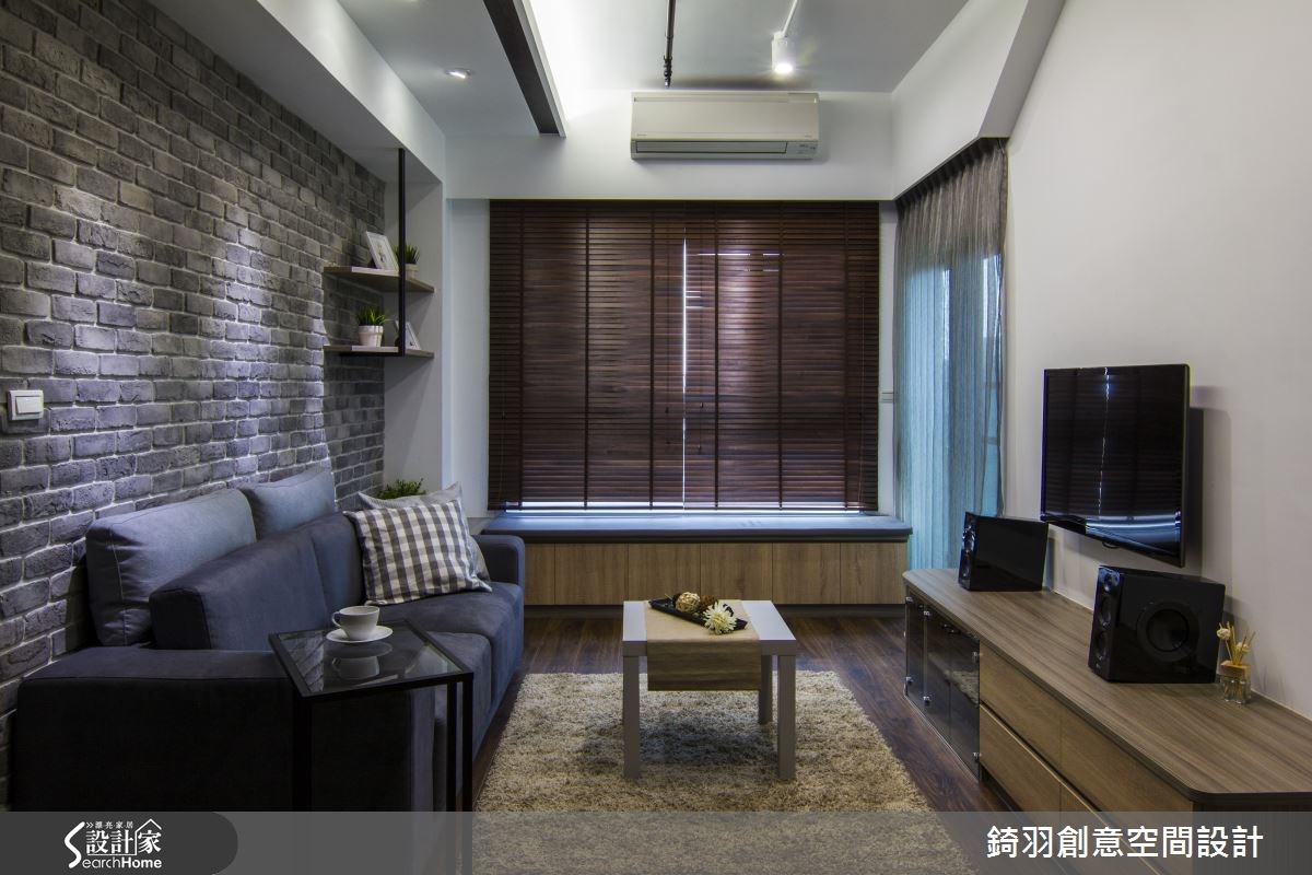 16坪新成屋(5年以下)＿簡約風客廳案例圖片＿錡羽創意空間設計＿錡羽_05之9