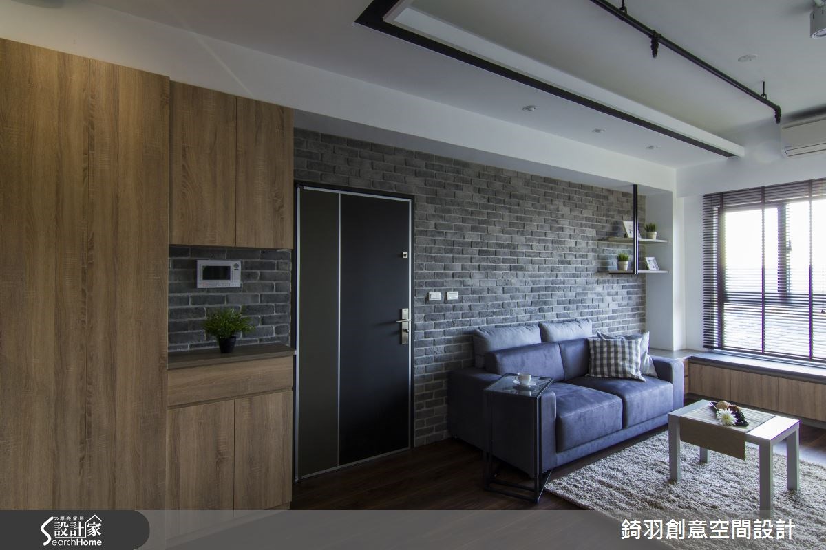 16坪新成屋(5年以下)＿簡約風客廳案例圖片＿錡羽創意空間設計＿錡羽_05之22