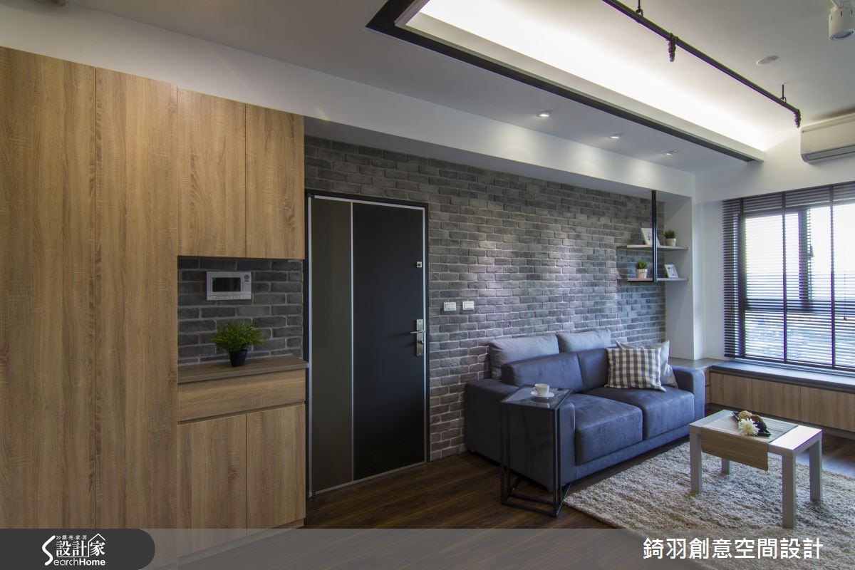 16坪新成屋(5年以下)＿簡約風客廳案例圖片＿錡羽創意空間設計＿錡羽_05之24