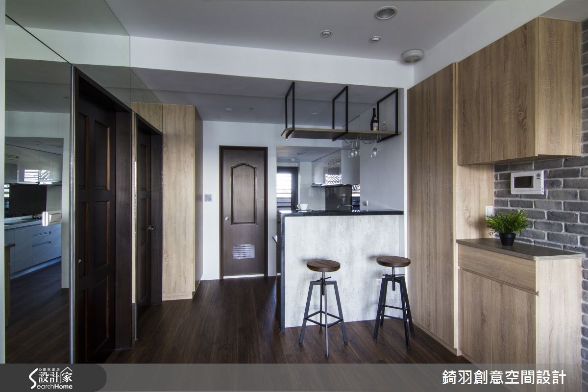 16坪新成屋(5年以下)＿簡約風吧檯案例圖片＿錡羽創意空間設計＿錡羽_05之25