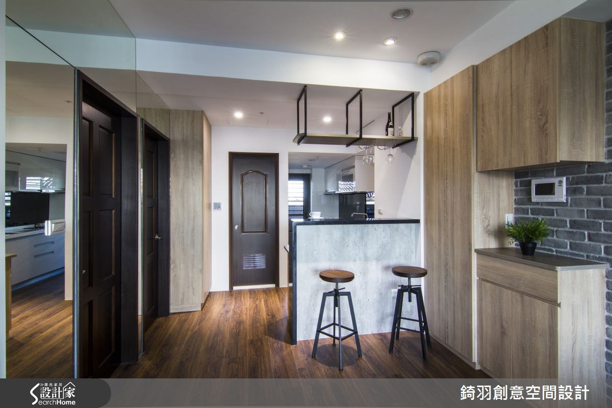 16坪新成屋(5年以下)＿簡約風吧檯案例圖片＿錡羽創意空間設計＿錡羽_05之26