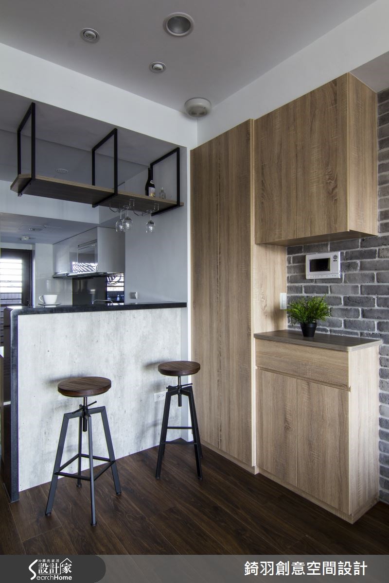 16坪新成屋(5年以下)＿簡約風吧檯案例圖片＿錡羽創意空間設計＿錡羽_05之27