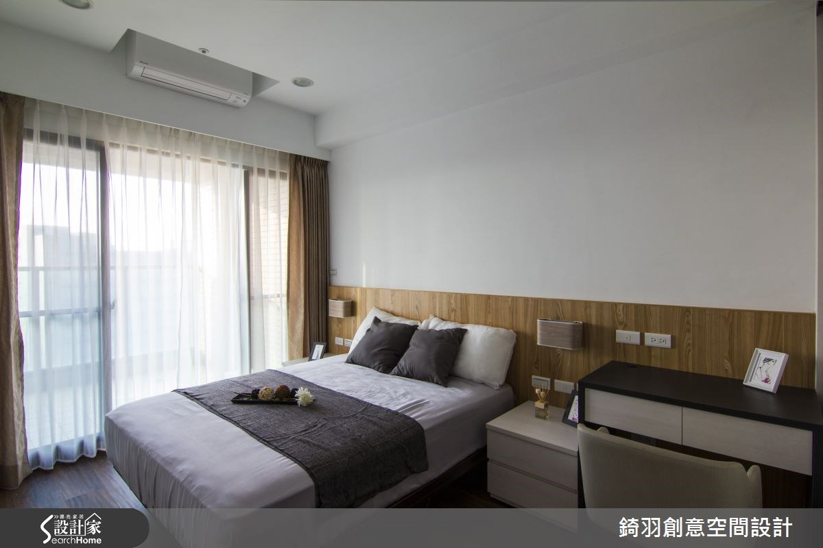 16坪新成屋(5年以下)＿簡約風臥室案例圖片＿錡羽創意空間設計＿錡羽_05之29