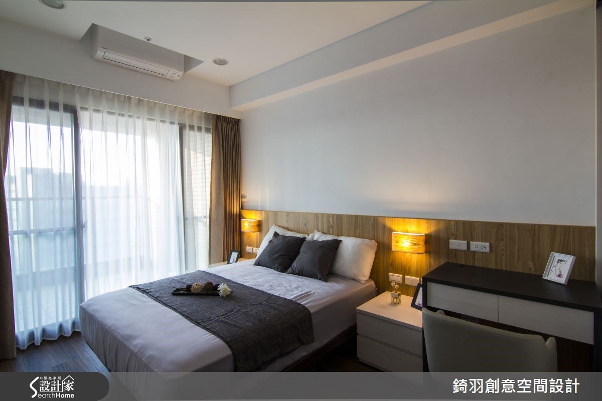 16坪新成屋(5年以下)＿簡約風臥室案例圖片＿錡羽創意空間設計＿錡羽_05之30